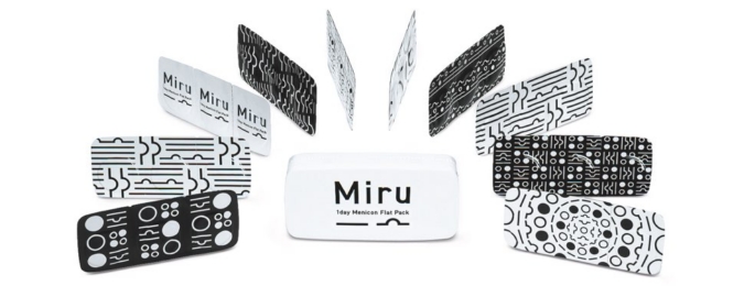 Miru 1day Menicon Flat Pack